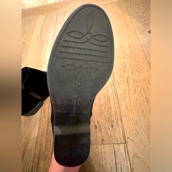 Kohls black ankle boot wedges - Picture 5 of 5